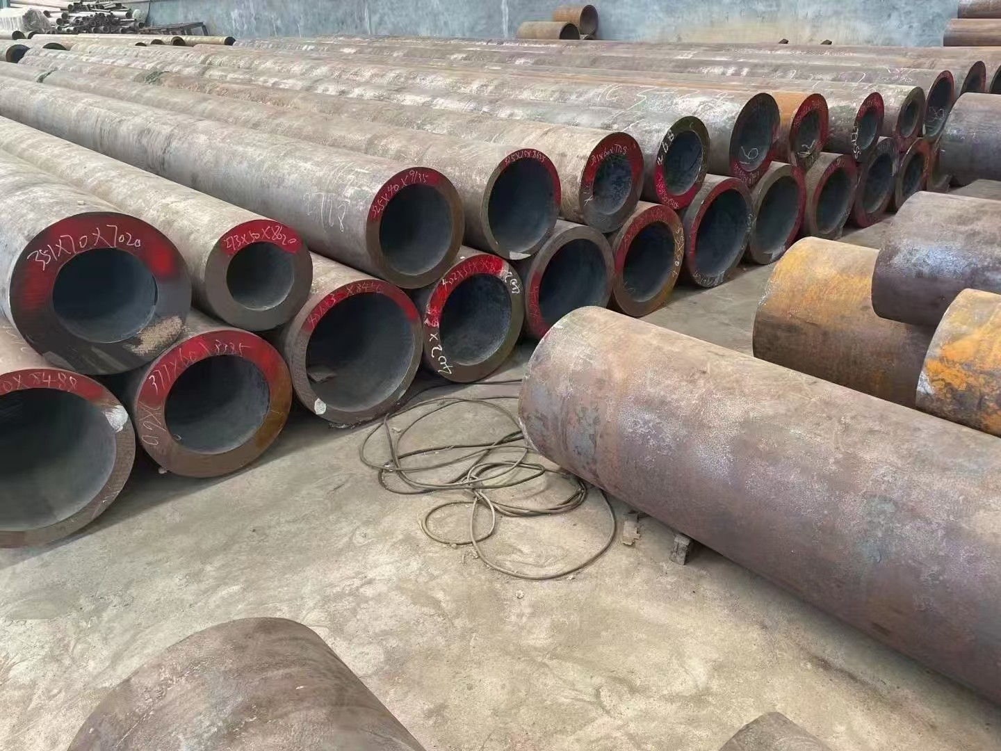 德州市无缝钢管切割定尺切割加工大口径厚壁天缝钢管 - 推荐